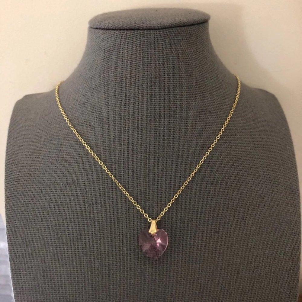 Swarovski Elements Crystal Heart Necklace